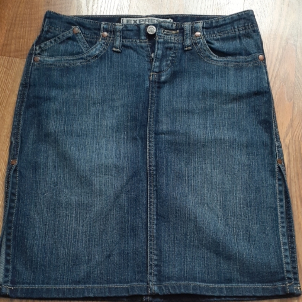 Blue Jean Skirt